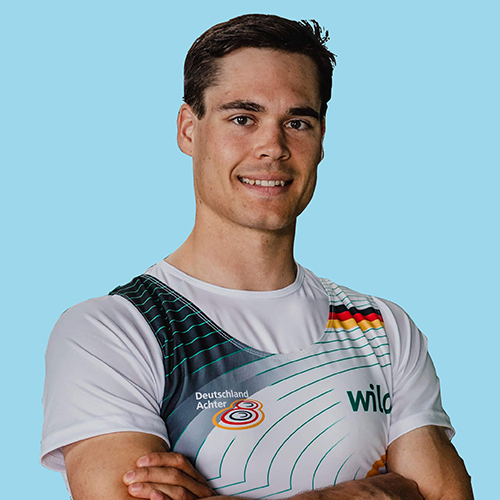Portrait von Benedict Eggeling, Ruderer im Deutschland-Achter